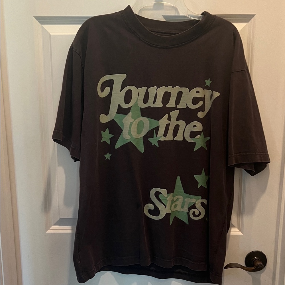 PacSun Black Tee with White Logo